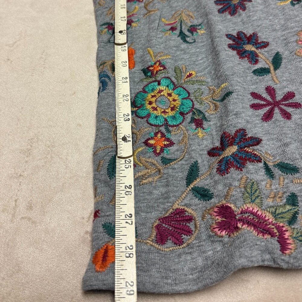 Johnny Was Brand. Heavily Embroidered All Cotton Blazer jacket Size XL - Picture 9 of 10